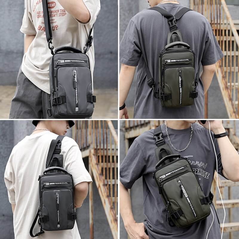CityTrek Bag - Stylish Waterproof Oxford Crossbody