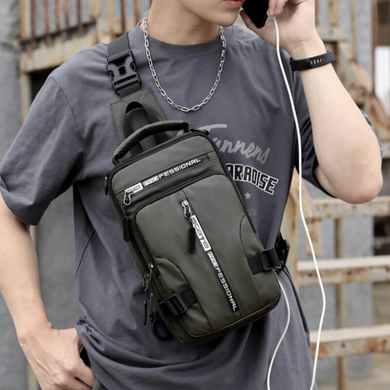 CityTrek Bag - Stylish Waterproof Oxford Crossbody