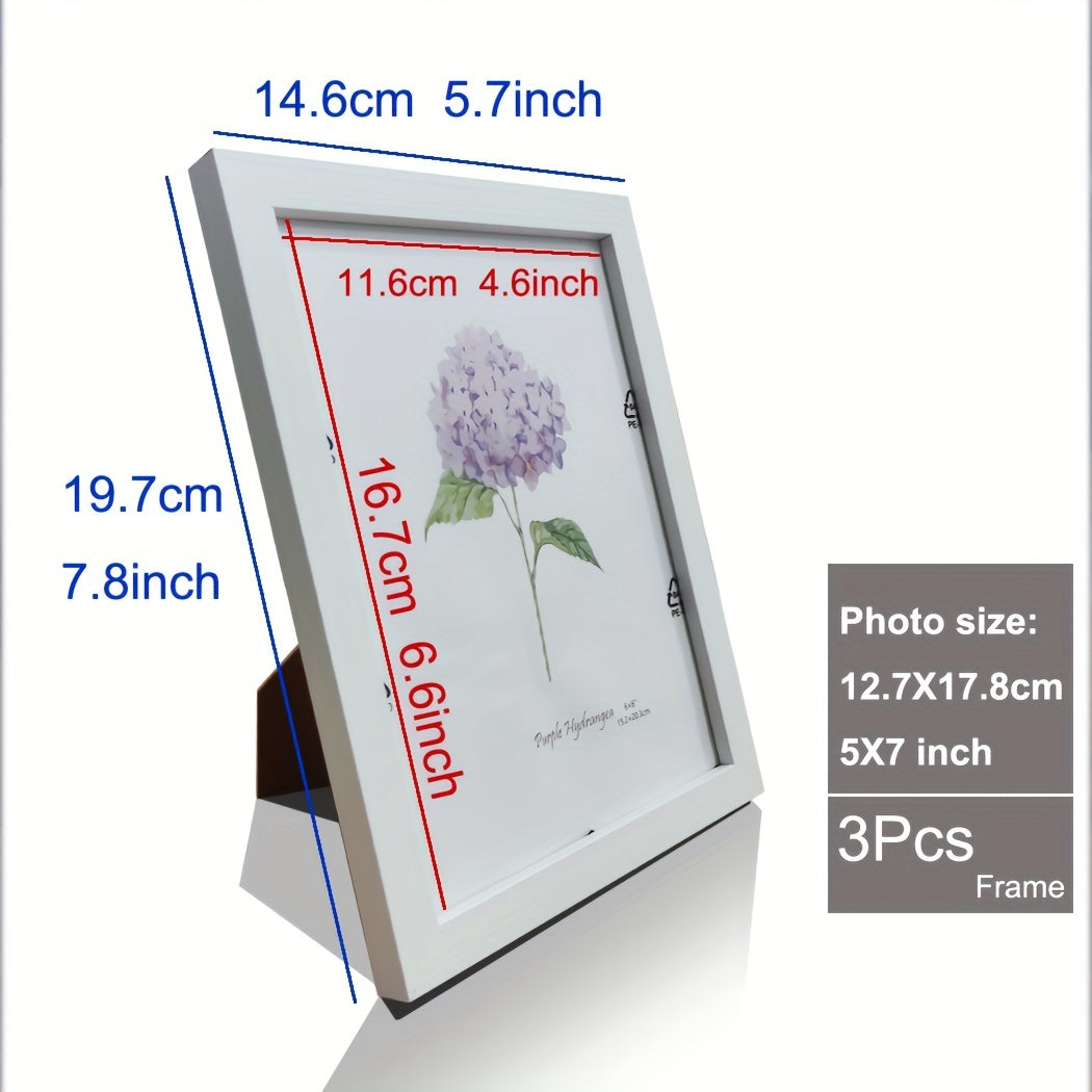 Timeless Memories - Set of 3 Wooden Frames