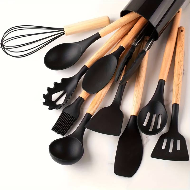 Canaya - Luxury Silicone Kitchen Utensil Set (12-piece)