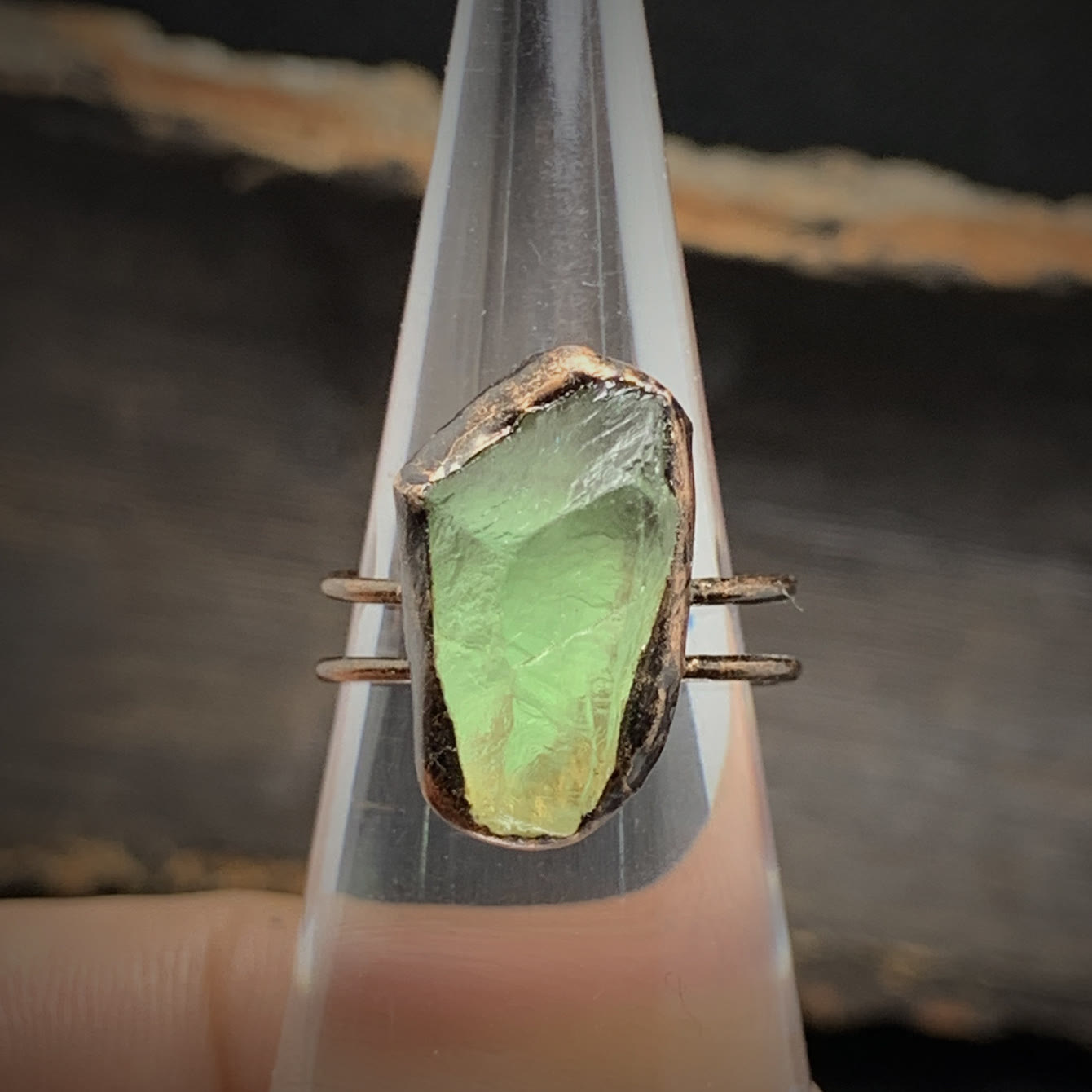 Elegant Natural Birthstone Ring - Selina 