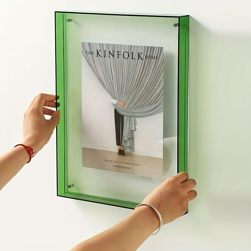 VividFrame – Colorful Transparent Frame for Wall and Table