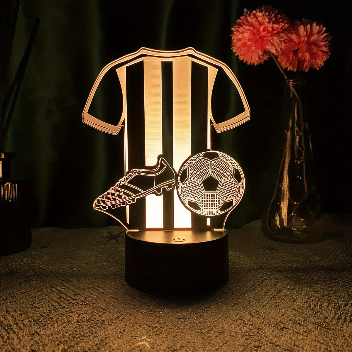 SportGlow Lamp - 3D LED Night Light for Football Enthusiasts