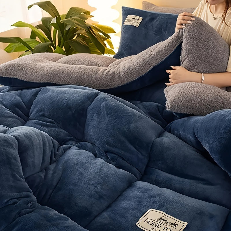 Luxuriously fluffy duvet for unparalleled autumn and winter warmth