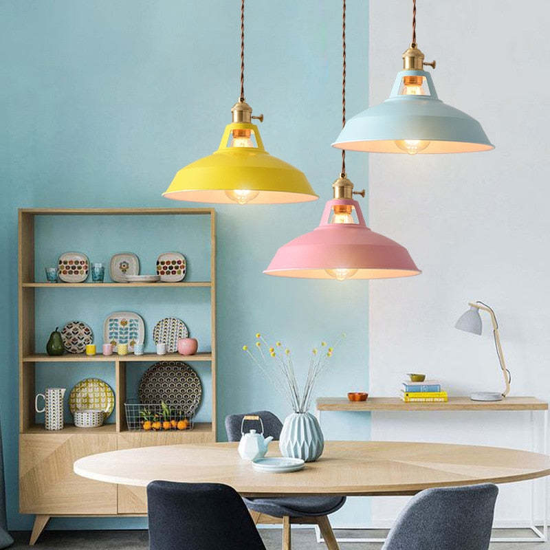 Spectrum Shine – Stylish Morandi Ceiling Lamp for Every Room