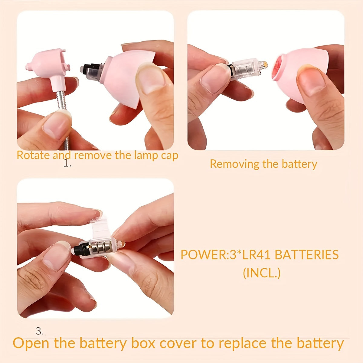 MiniGlow Lamp - Portable Clip-On Light for Reading