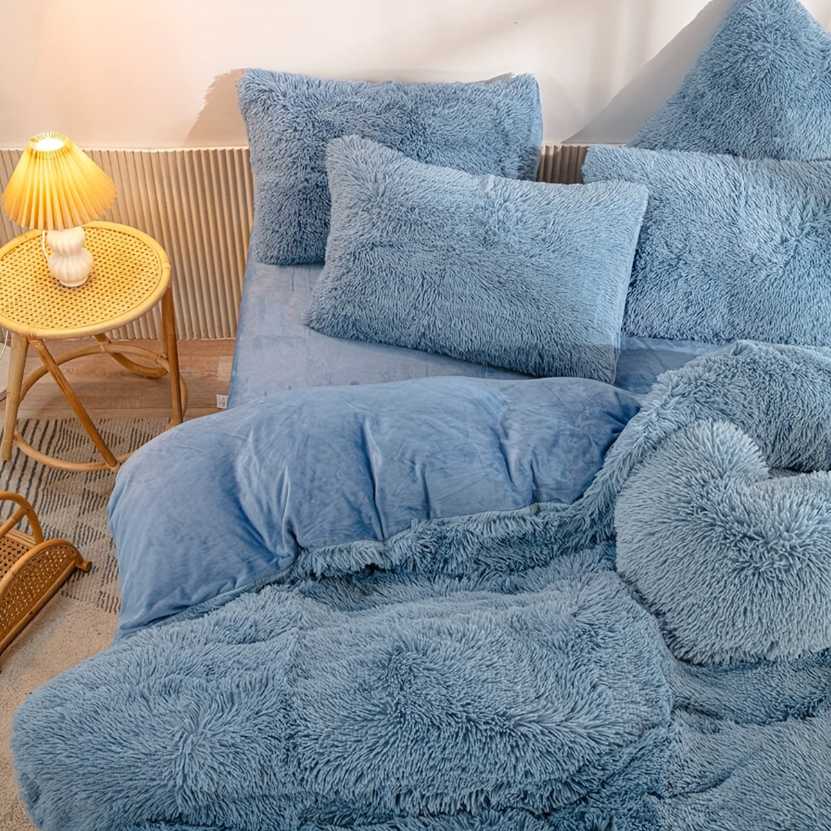 VelvetLux – Luxurious Velvet Duvet Cover Set for All Year Round