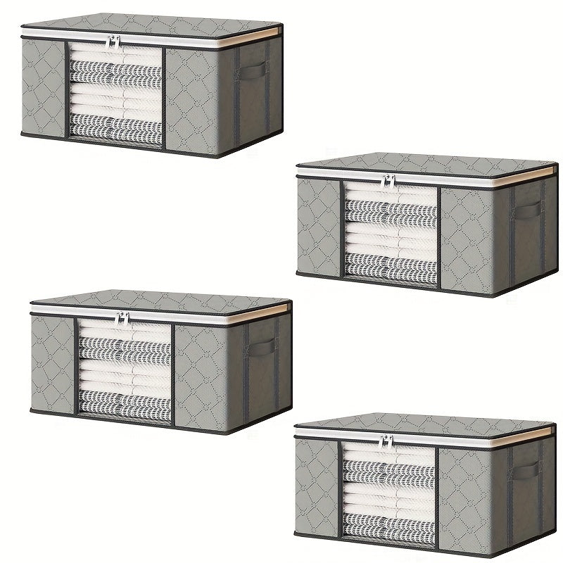 SmartStore - Foldable Storage Bags Set of 4 for Clothes and Bedding
