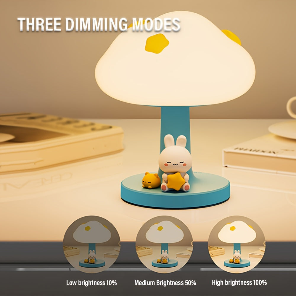 CozyCloud Lamp - USB Rechargeable Silicone Table Lamp