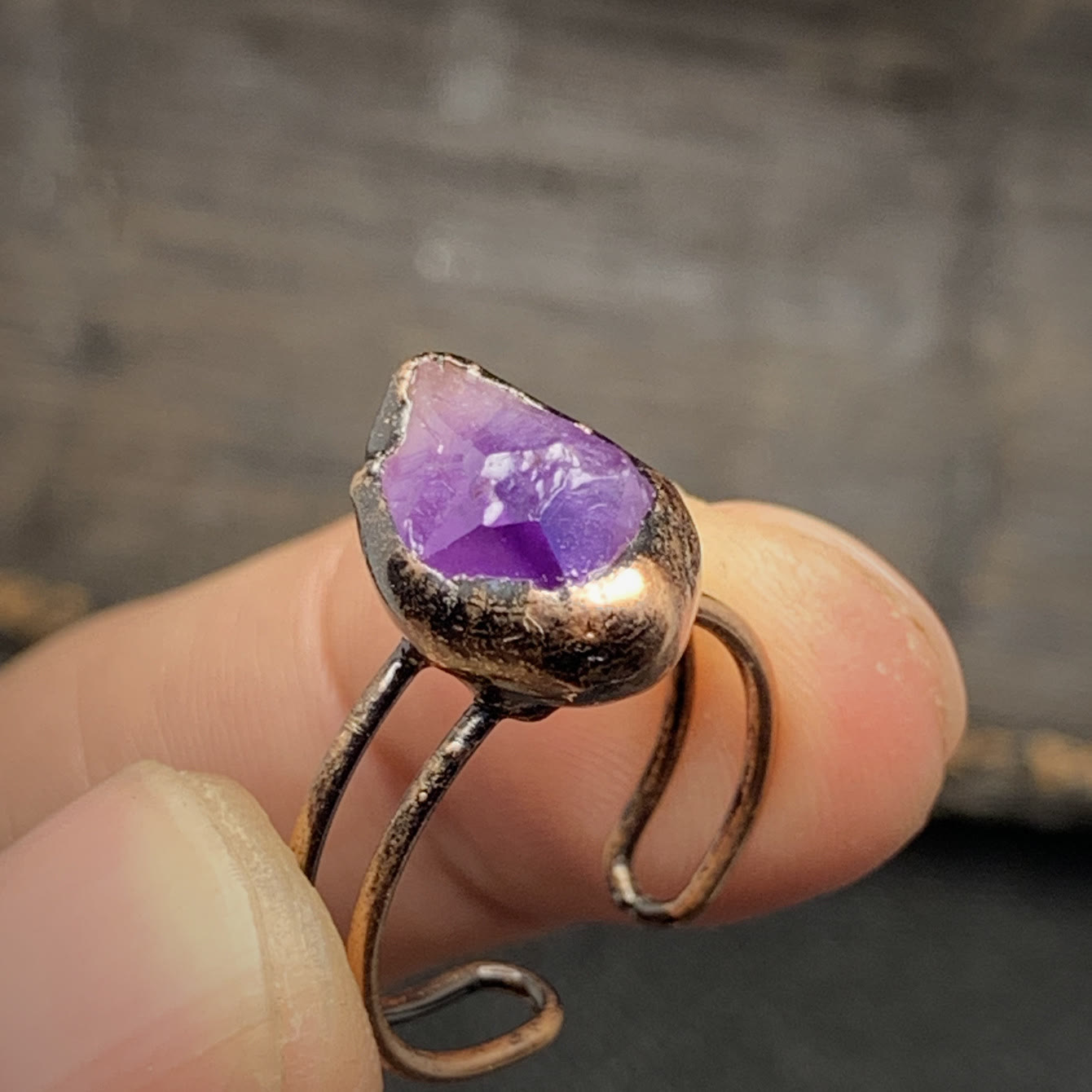 Elegant Natural Birthstone Ring - Selina 