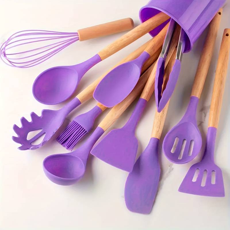 Canaya - Luxury Silicone Kitchen Utensil Set (12-piece)