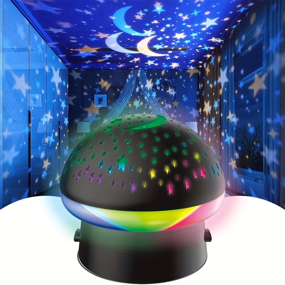 Starlight Lamp – Magic Mushroom Night Projector