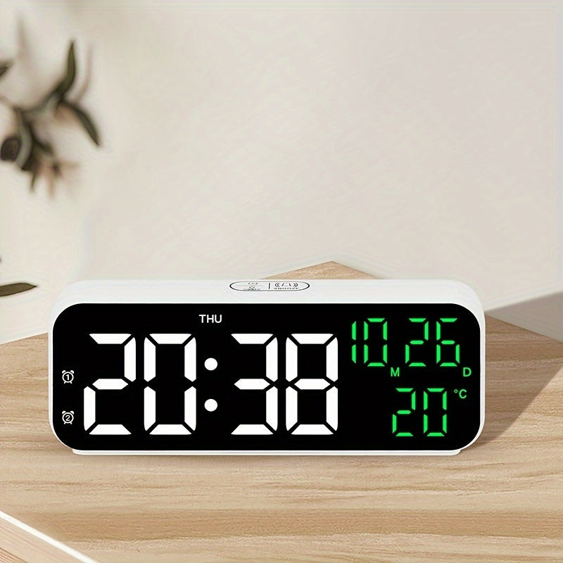 DeskTime - Elegant Digital USB Clock with Date