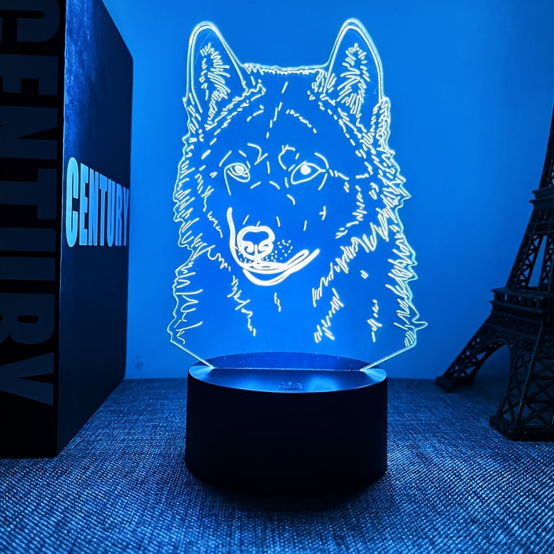 WolfLicht – 3D Mood Light with Touch Function