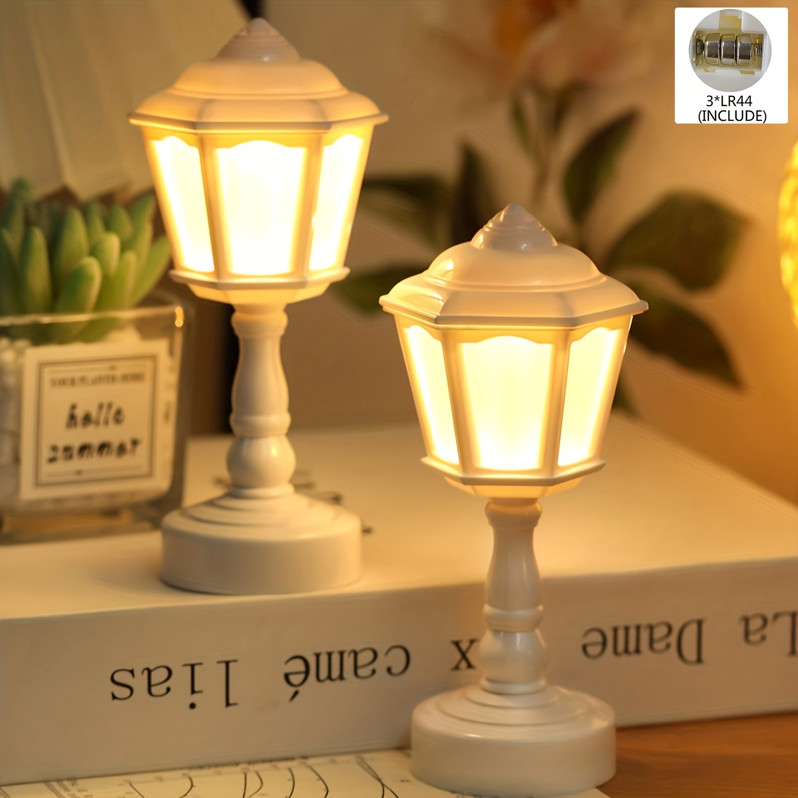 RetroGlow Lamp - Small LED Table Lamp Street Lighting