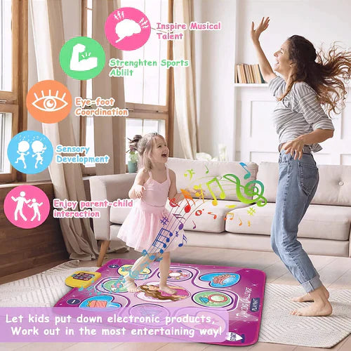 RhythmGlow - Interactive LED Dance Mat for the Home