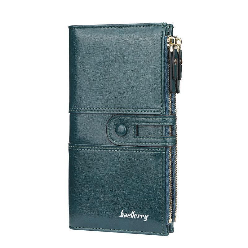 ClassicWallet - Stylish Double Zipper Case