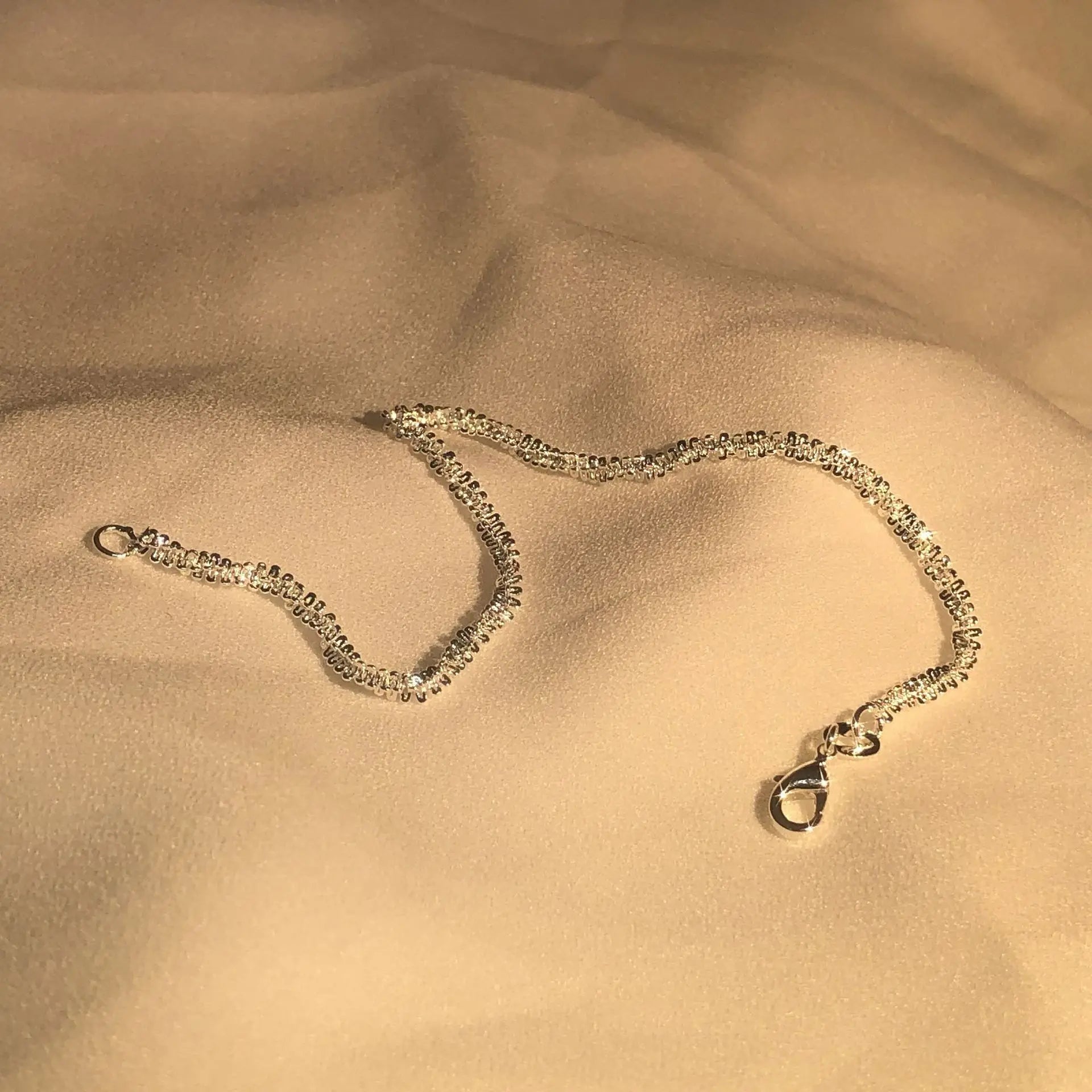 SilverFlow Bracelet - Elegant Sterling Silver Bracelet