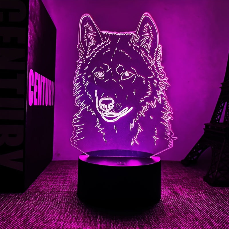 WolfLicht – 3D Mood Light with Touch Function