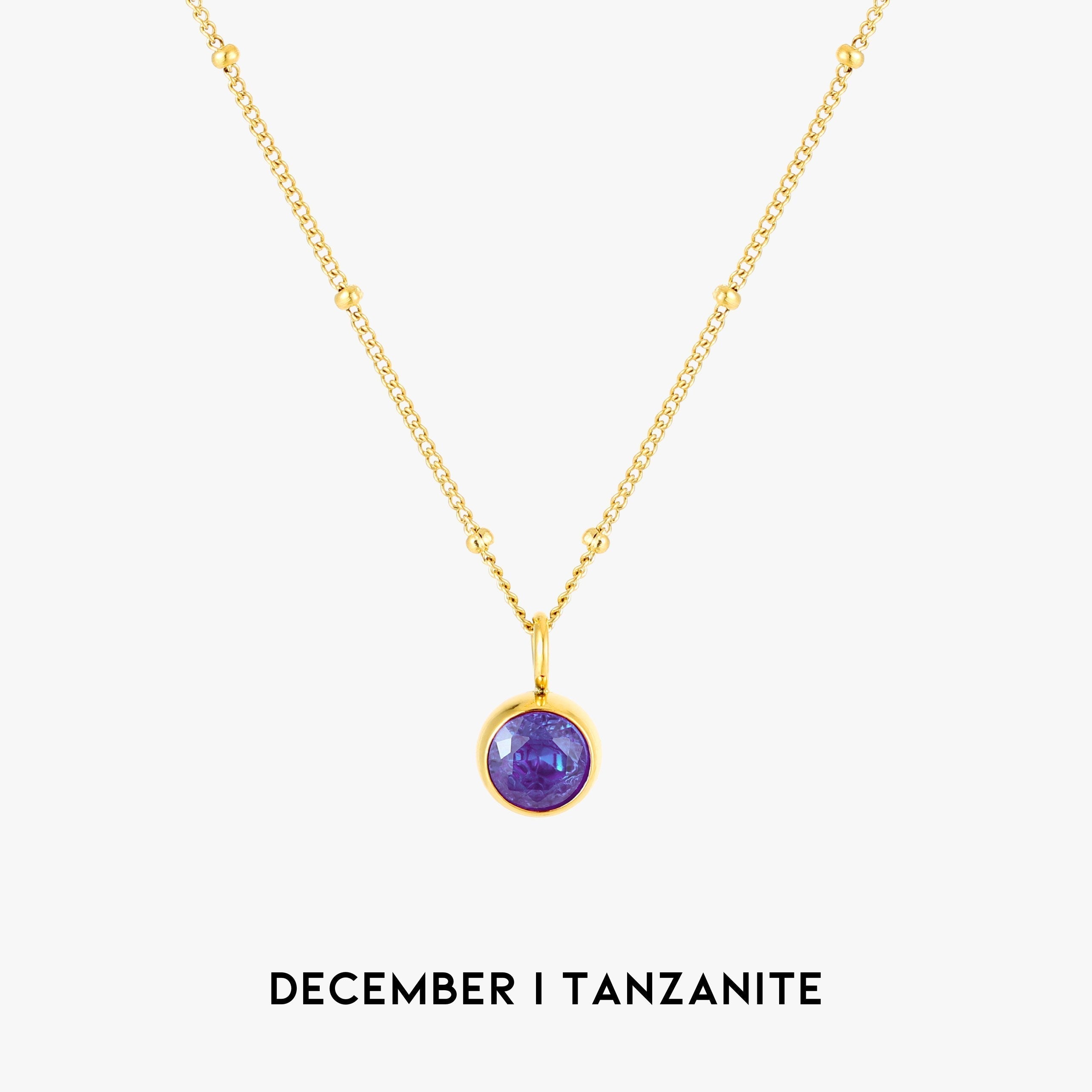 Aurora Birthstone Necklace - An Enchanting Connection