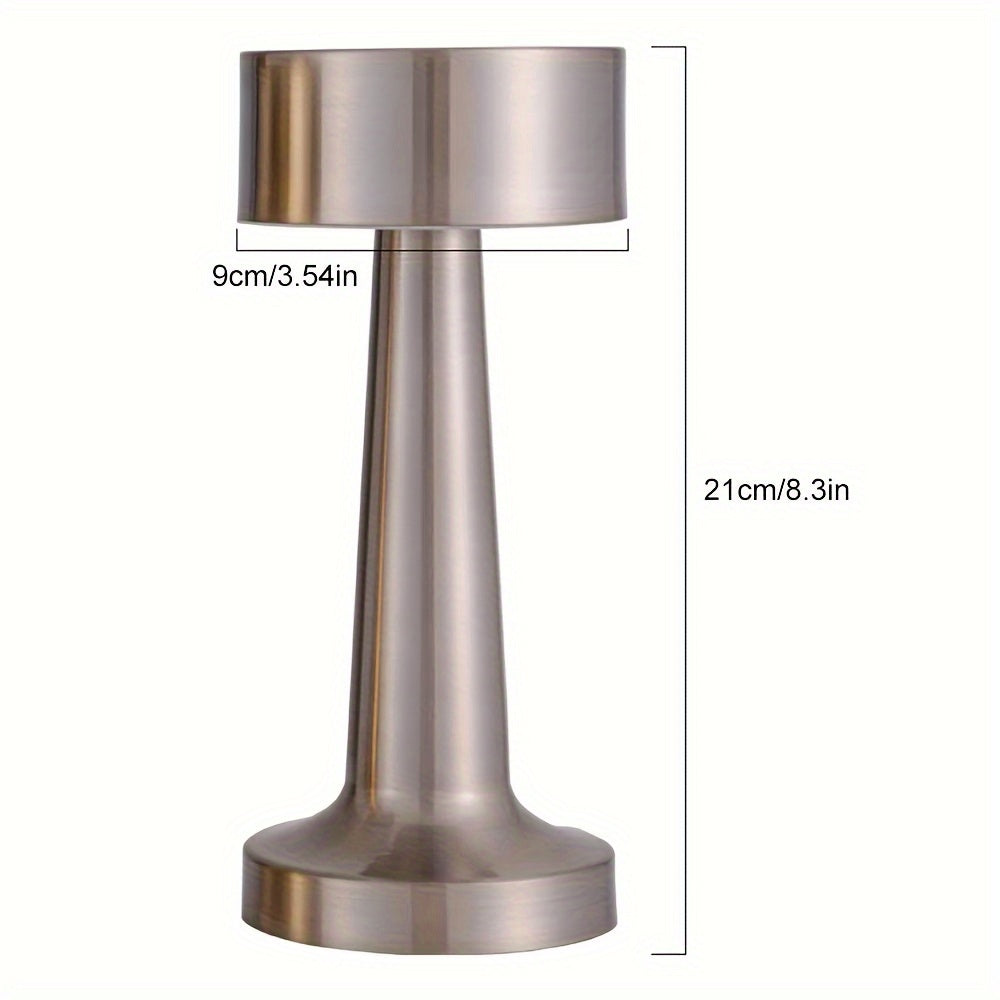 LuxeGlow – Light-Sensitive Wireless Table Lamp with 3 Colors