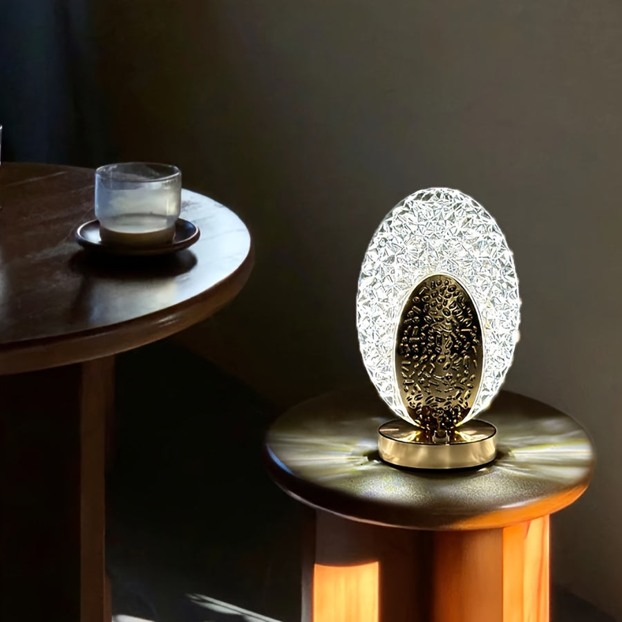 FeatherLamp - USB Touch Table Light with Unique Feather Design