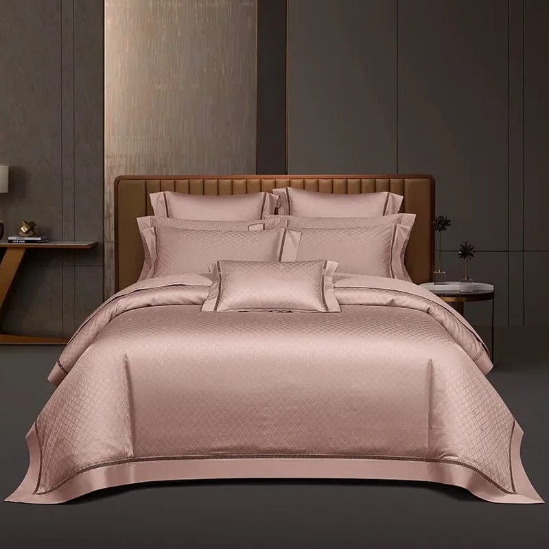 Elegance Blush - Luxurious Egyptian cotton duvet cover set