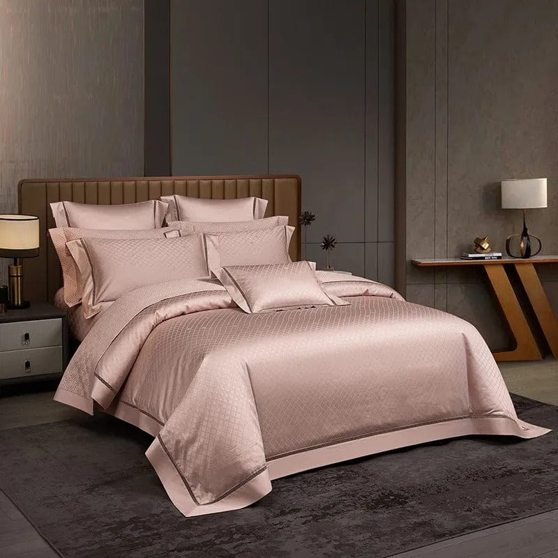 Elegance Blush - Luxurious Egyptian cotton duvet cover set