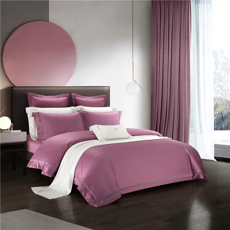 Prestige Pink – Luxurious Egyptian Cotton Duvet Cover Set