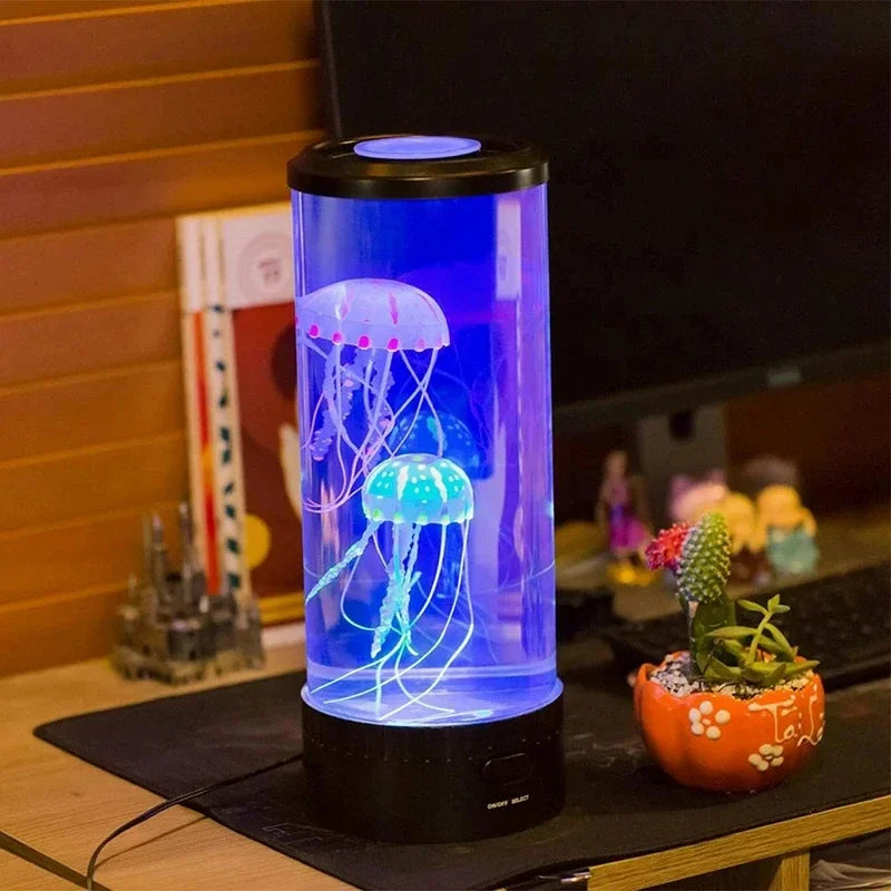 Jellyfish Lamp - Calm Colors and Serenity