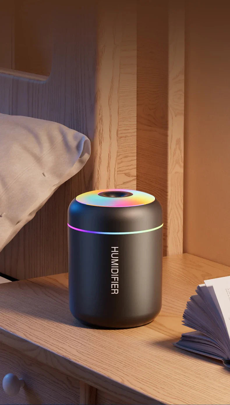 MiniMist – Kompakt USB Luftrenare för Bil och Sovrum