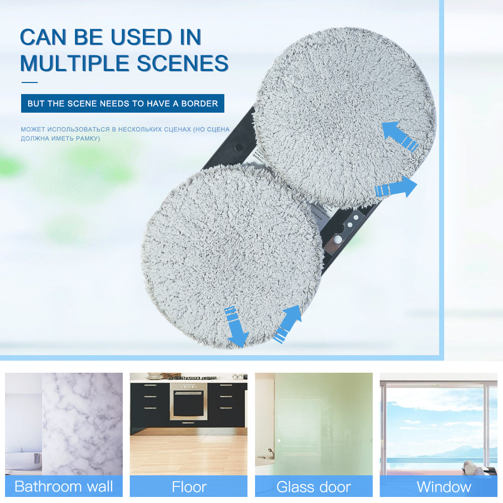 CleanBot - Smart Robot Window Cleaner with Remote Control