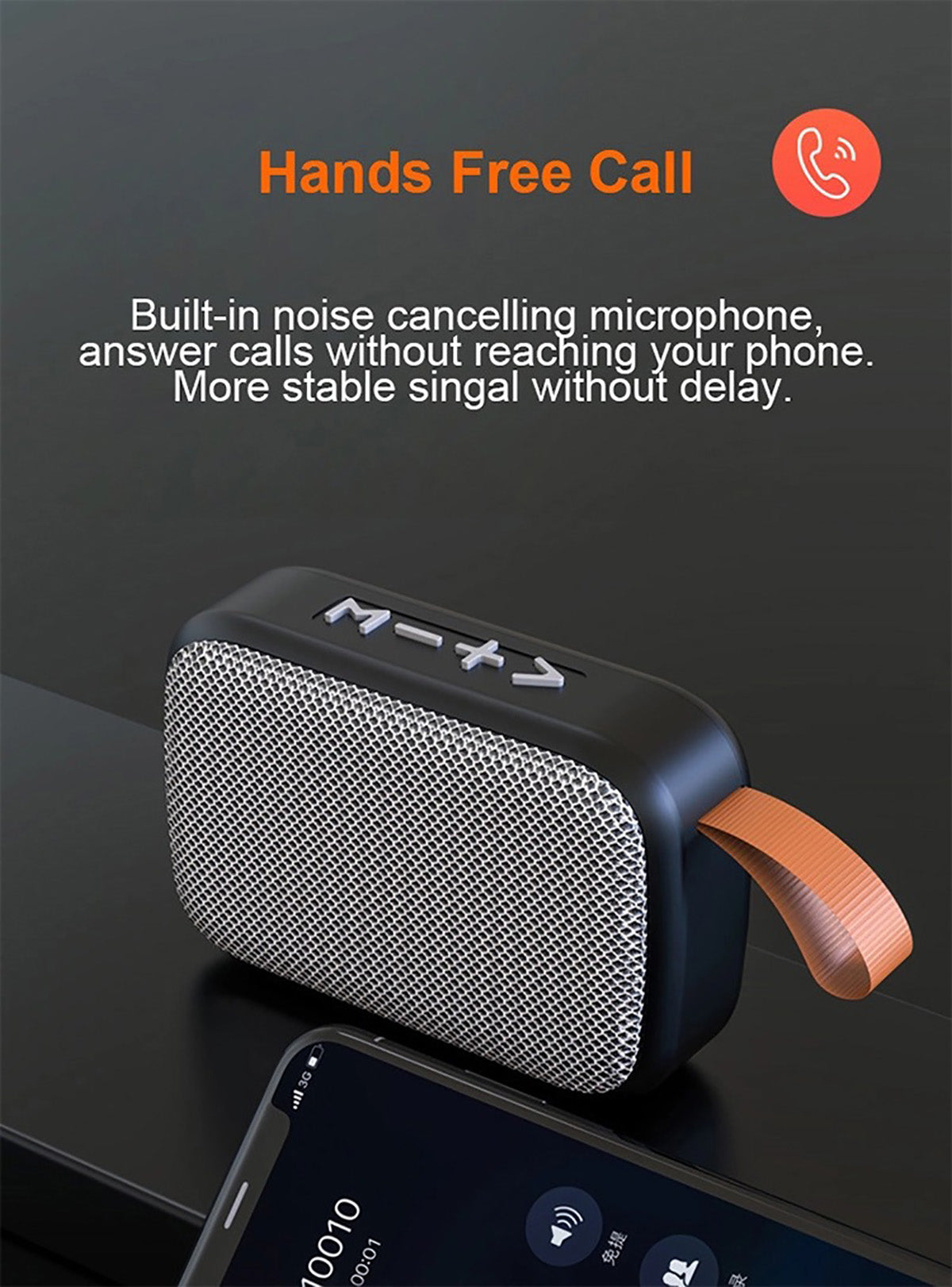 SoundWave – Portable Bluetooth speaker with HiFi sound