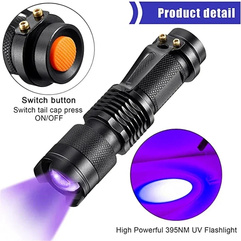 GlowInspect - UV lamp for urine and stains
