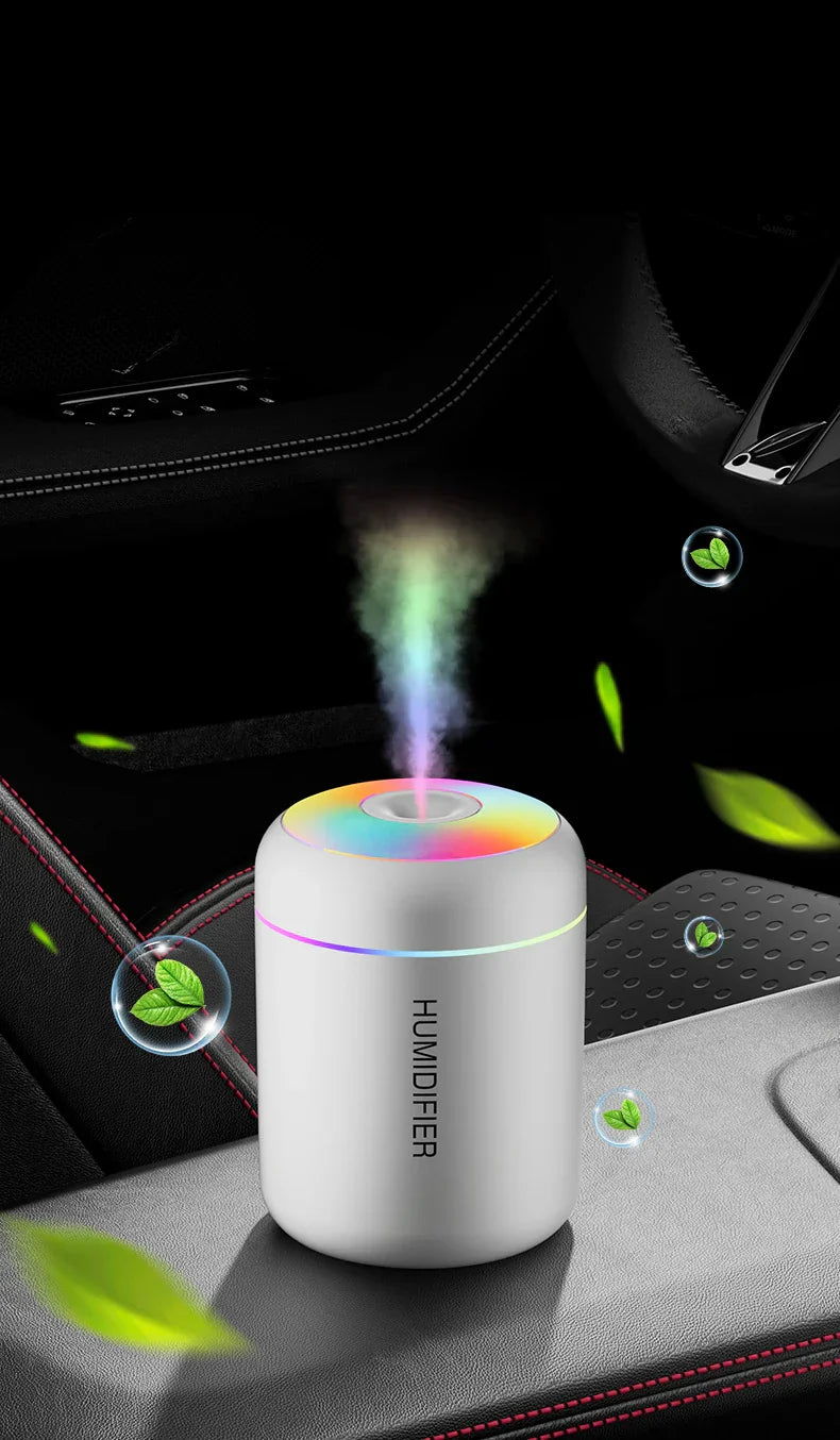 MiniMist – Kompakt USB Luftrenare för Bil och Sovrum