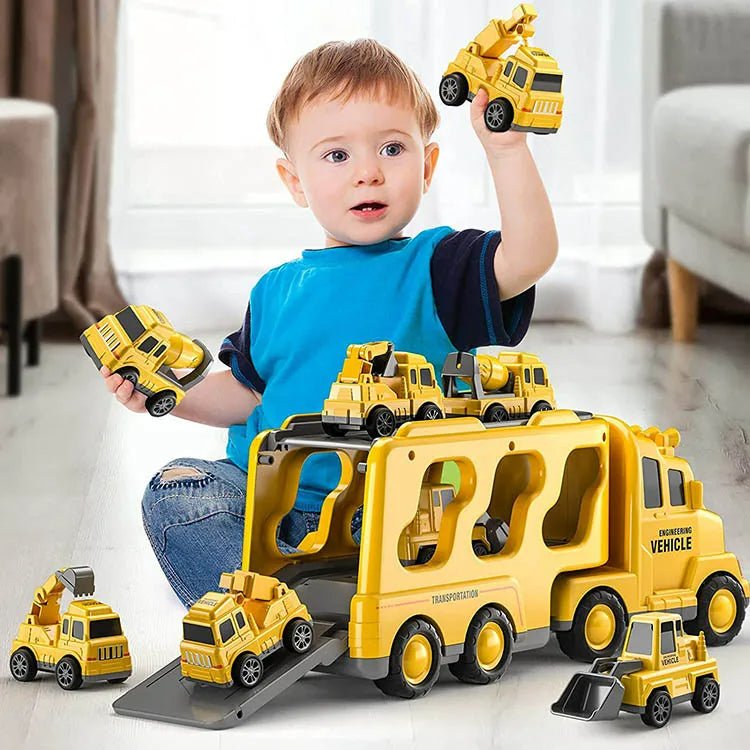 CityBuilder Set - Toy Truck Set with Lights and Sounds