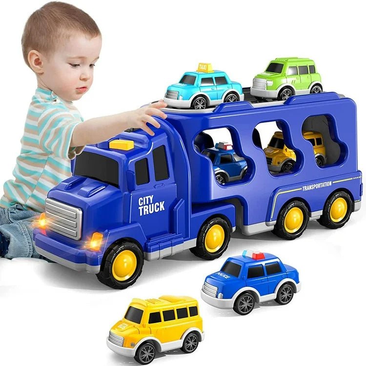 CityBuilder Set - Toy Truck Set with Lights and Sounds