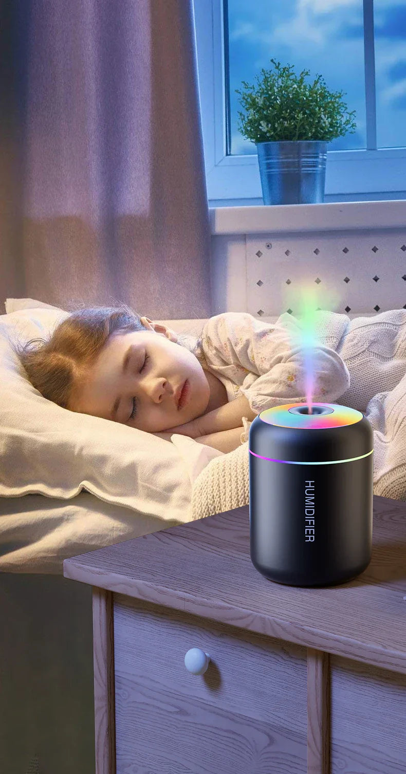 MiniMist – Kompakt USB Luftrenare för Bil och Sovrum