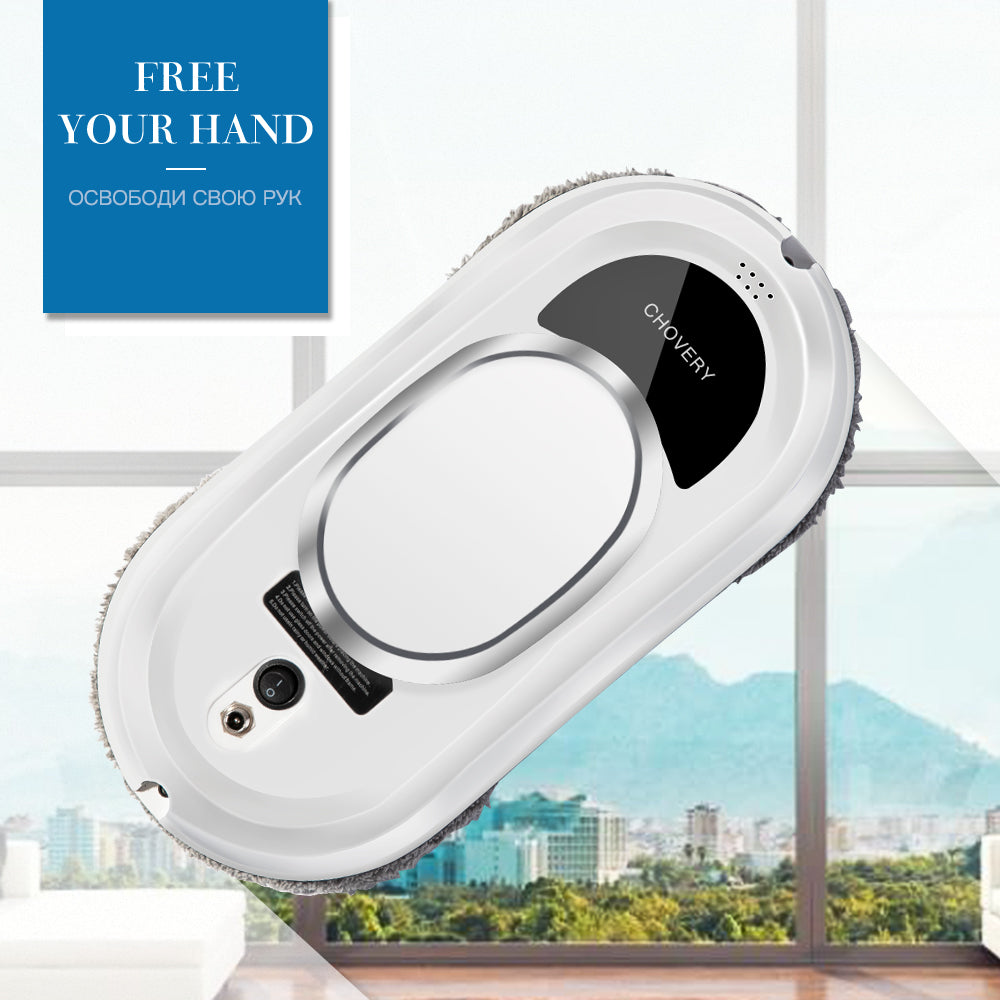 CleanBot - Smart Robot Window Cleaner with Remote Control