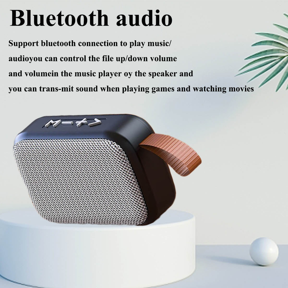 SoundWave – Portable Bluetooth speaker with HiFi sound