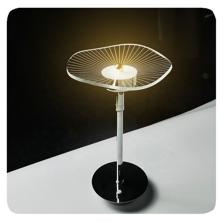 Elegant LED Desk Lamp with Adjustable Design