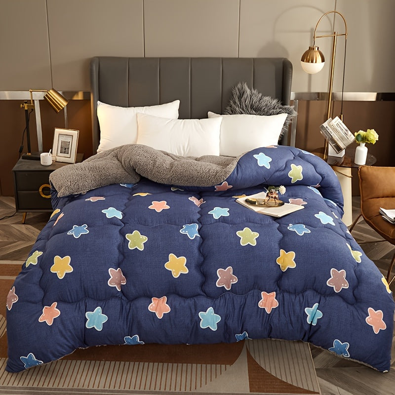 SherpaComfort – Luxurious Fleece Blanket with Cartoon Design