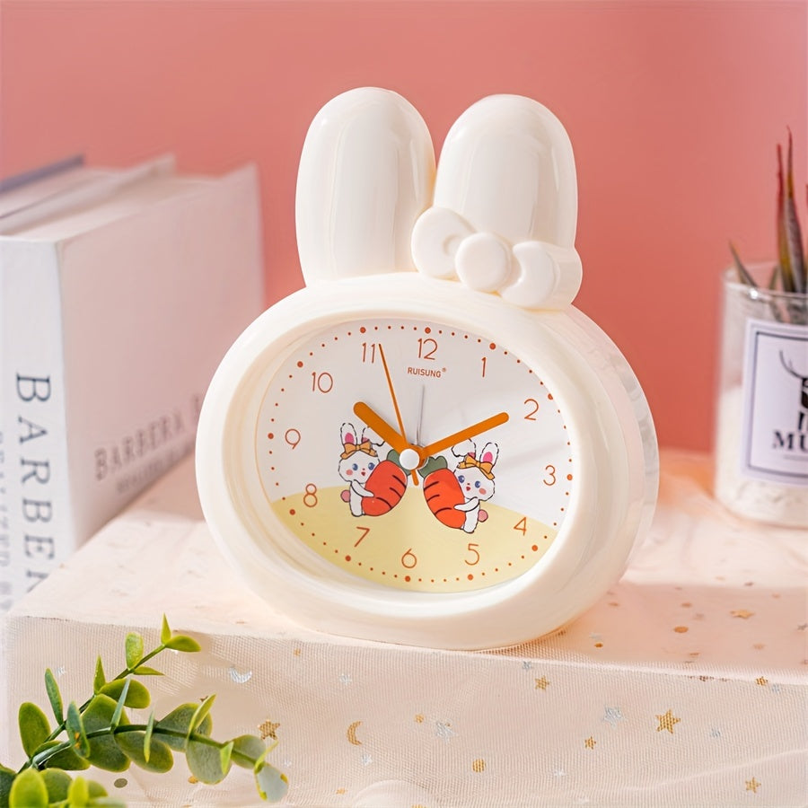 BunnyTime Clock - Cute LED Alarm Clock with Night Light