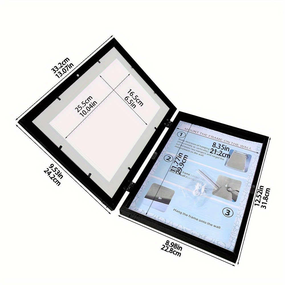 StylishFlip – Elegant Magnetic Photo Frame for Memories