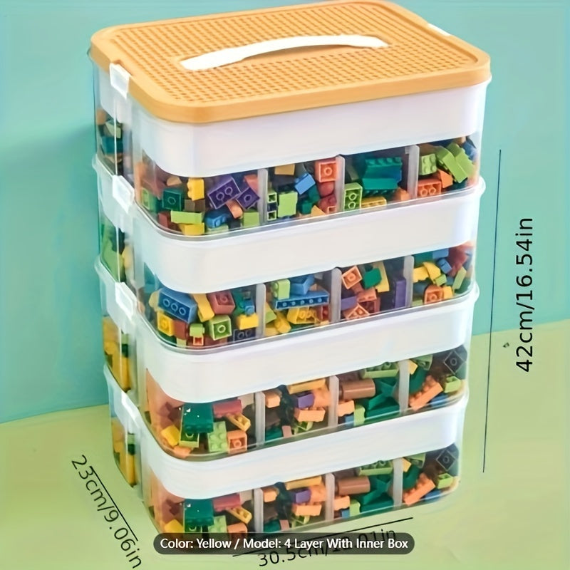Stapelgenie - Elegant Storage Box with Lid for Every Room