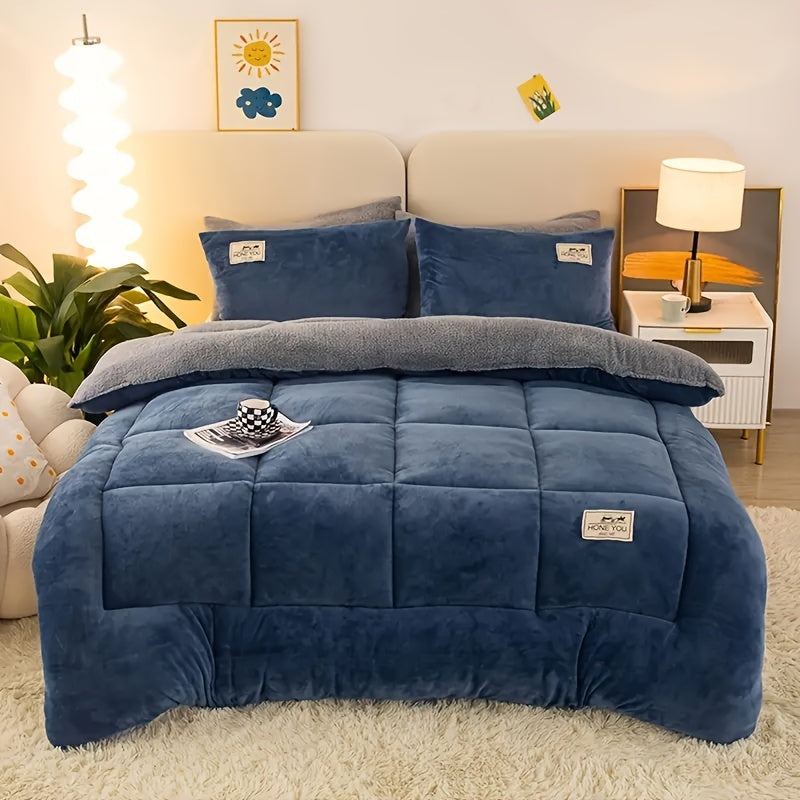 Luxuriously fluffy duvet for unparalleled autumn and winter warmth