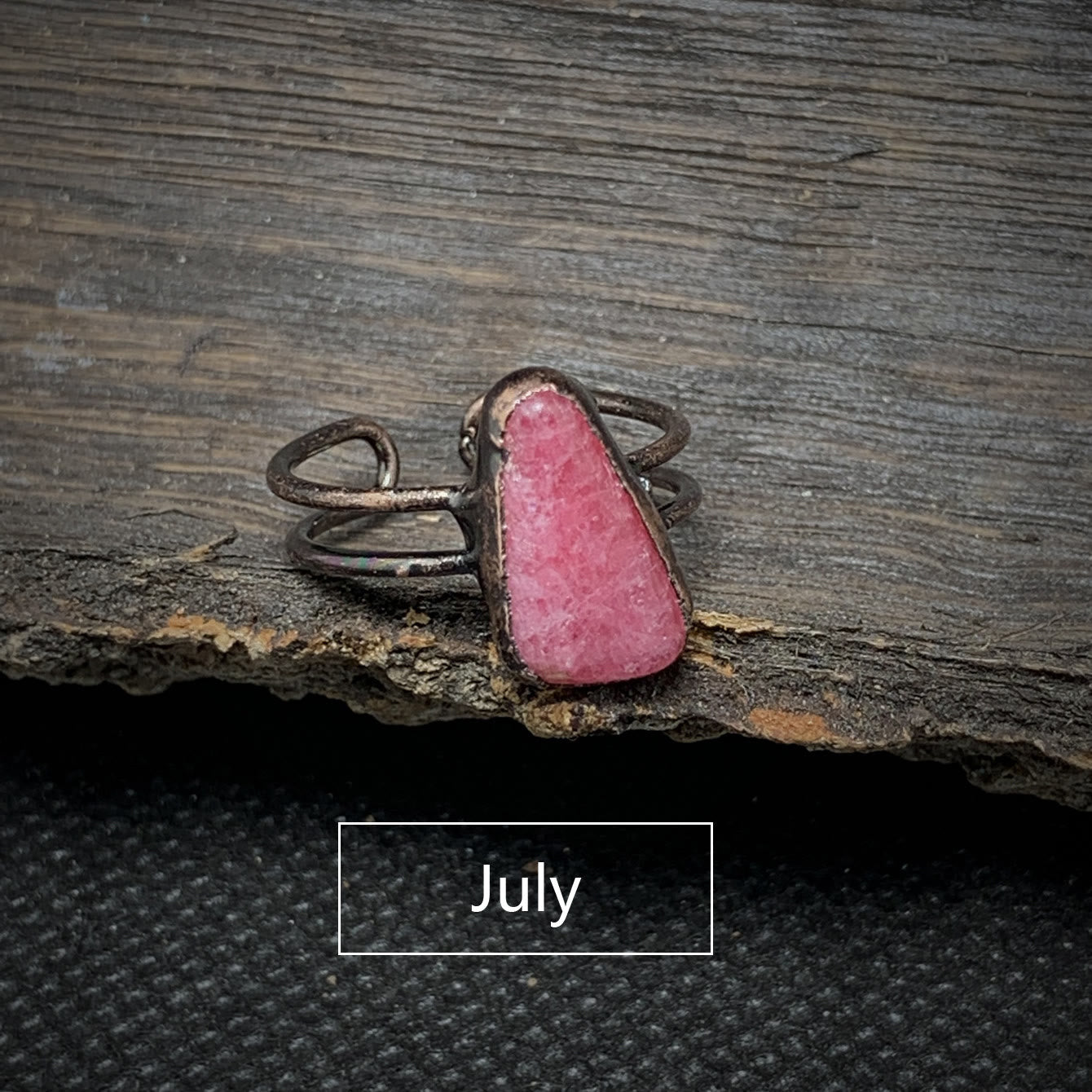 Elegant Natural Birthstone Ring - Selina 