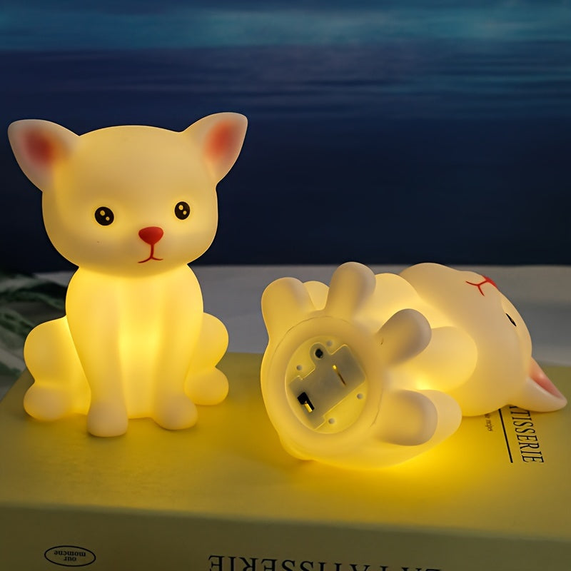KittyGlow Lamp - Cute LED Table Lamp with Wireless Power Supply