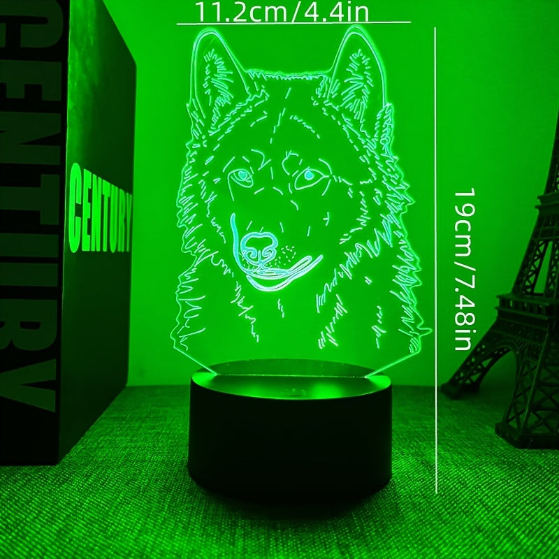 WolfLicht – 3D Stämningsljus med Touchfunktion
