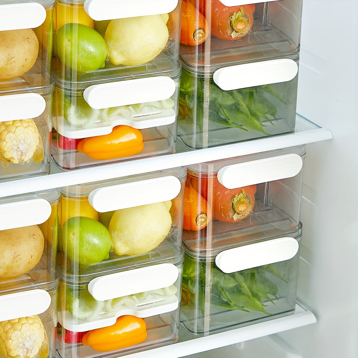 FreshGuard - Elegant Food Safe Refrigerator Organizer